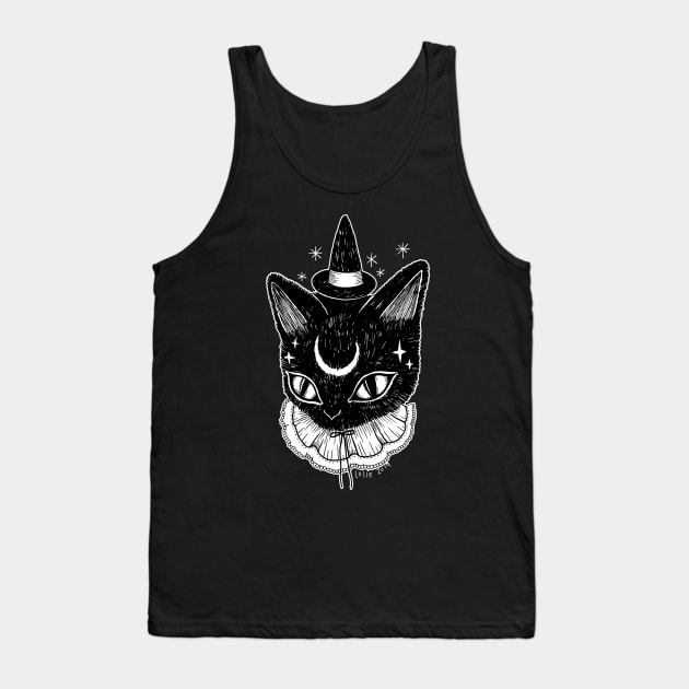 Cat Witch Tank Top by lOll3